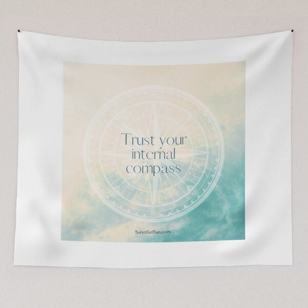 Item preview, Trust Your Internal Compass (SuryaSolSun.com) designed and sold by SuryaSolSun.