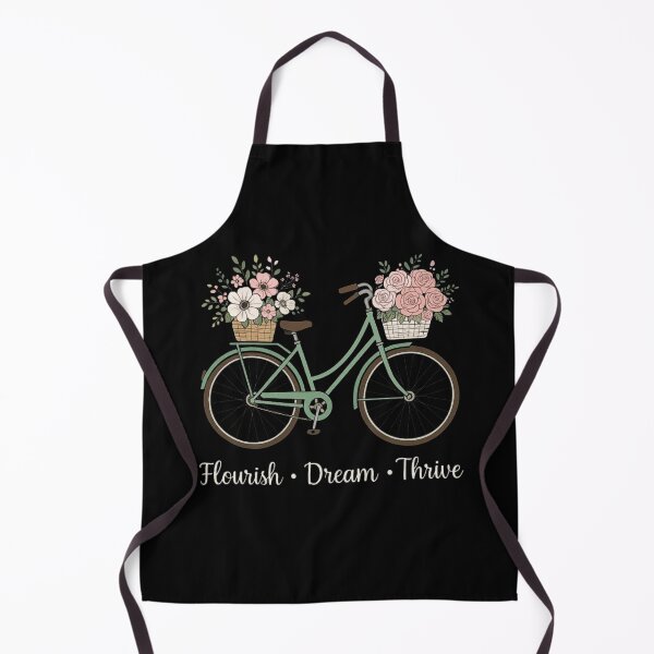 Item preview, Flourish Dream Thrive Floral Bike Subtle 8647 Trump Resist designed and sold by love3617.