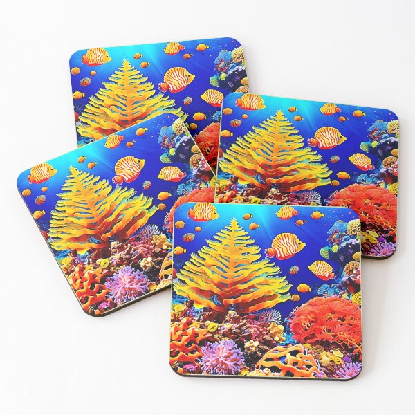 Item preview, Tropical Fish Reef Underwater Life designed and sold by Health And Fitness Posts e-Store.