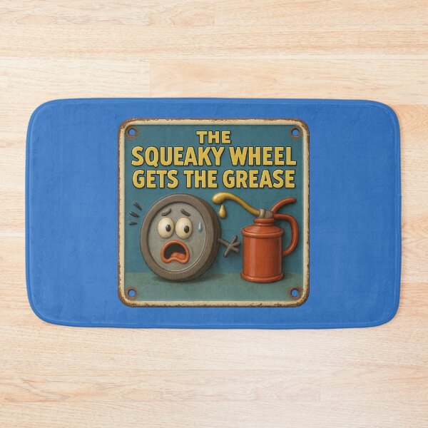 Item preview, The squeaky wheel – A charming metaphor designed and sold by Girih.