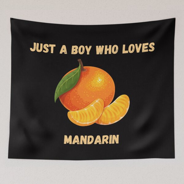 Item preview, Just a Boy Who Loves Mandarin designed and sold by MichalWeider.