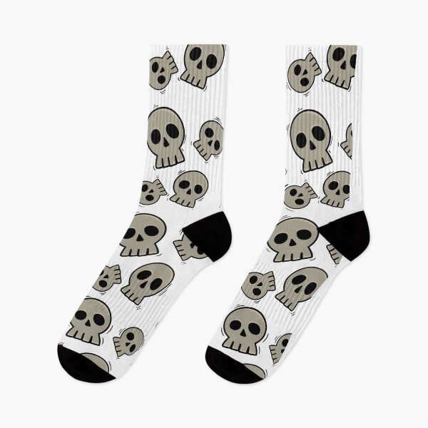 Item preview, skull cartoon designed and sold by homework store.