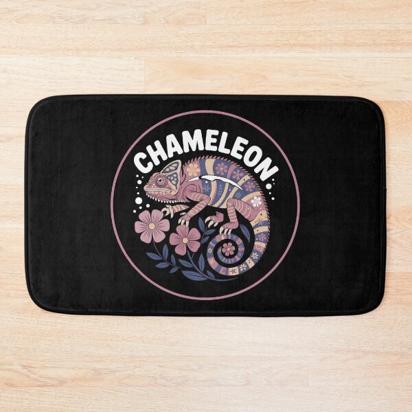Item preview, Floral chameleon  designed and sold by SidTastic .