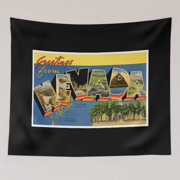 Item preview, Greetings from Nevada Retro Souvenir designed and sold by DankThreads.