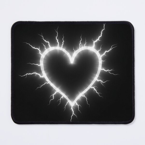 Item preview, Energized Love: Pulsing Heart Contour designed and sold by Digital Artisan.