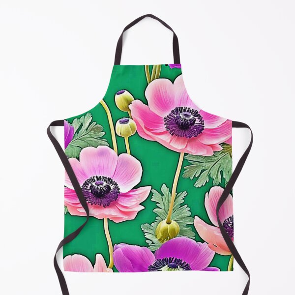 Item preview, Pink Purple Anemones designed and sold by Health And Fitness Posts e-Store.