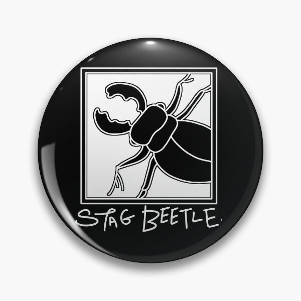 Item preview, Copy of Stag beetle print red designed and sold by GoatSkin.