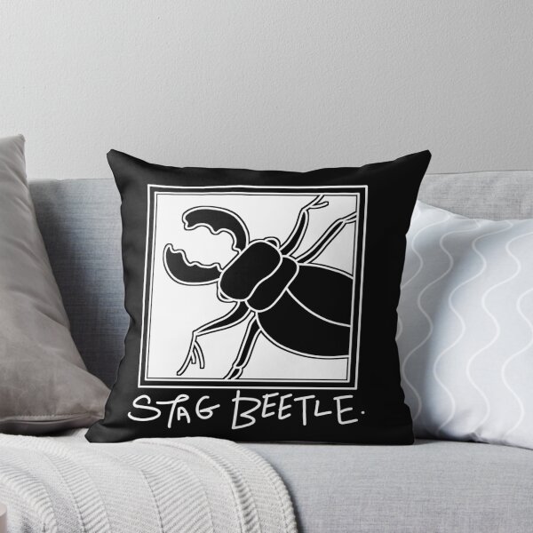 Item preview, Copy of Stag beetle print red designed and sold by GoatSkin.