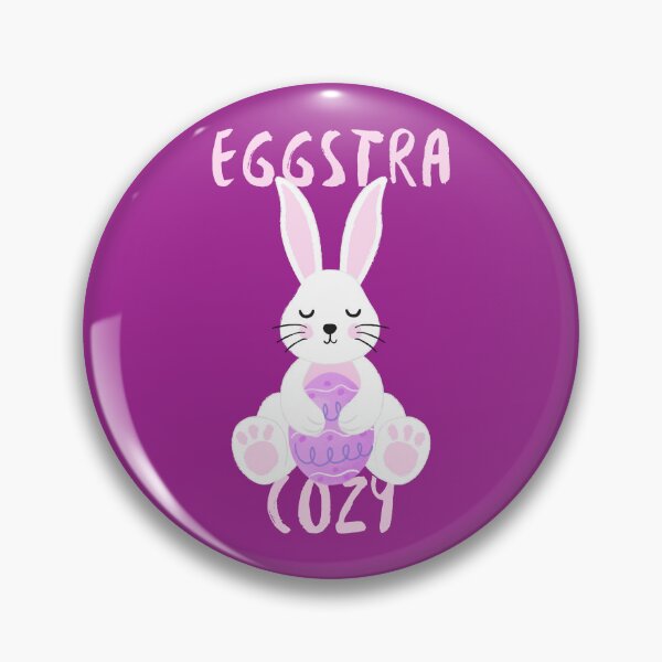 Item preview, Eggstra Cozy Easter Bunny Hugging Decorated Egg designed and sold by The Sun Brings Light.