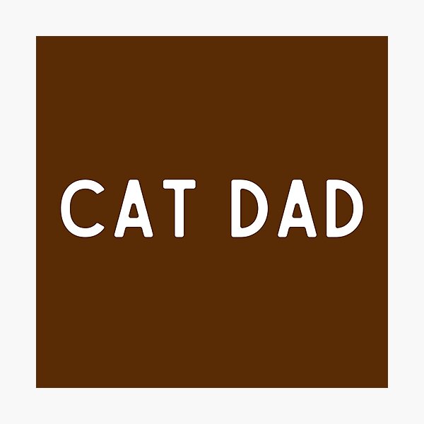 Item preview, Cat Dad Shirt, Cat Father Shirt designed and sold by Sleepy Cat Design.