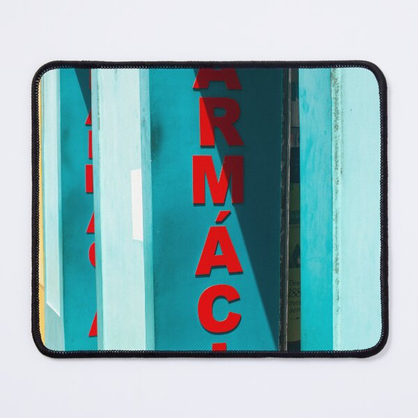 Item preview, old building with the word pharmacy in Portuguese designed and sold by felipequeiroz.
