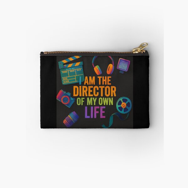 Item preview, I Am the Director of My Own Life – Colorful Filmmaker Art designed and sold by MySheetMusicArt.