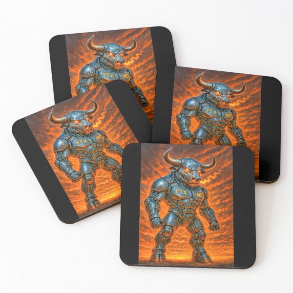 Item preview, FTX MC Mech Bull Biker –  Cyber Beast designed and sold by Fresh-Threads-X.