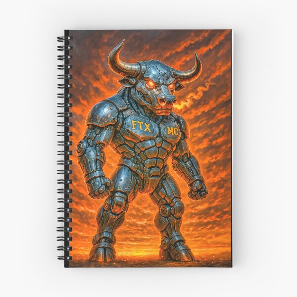 Item preview, FTX MC Mech Bull Biker –  Cyber Beast designed and sold by Fresh-Threads-X.