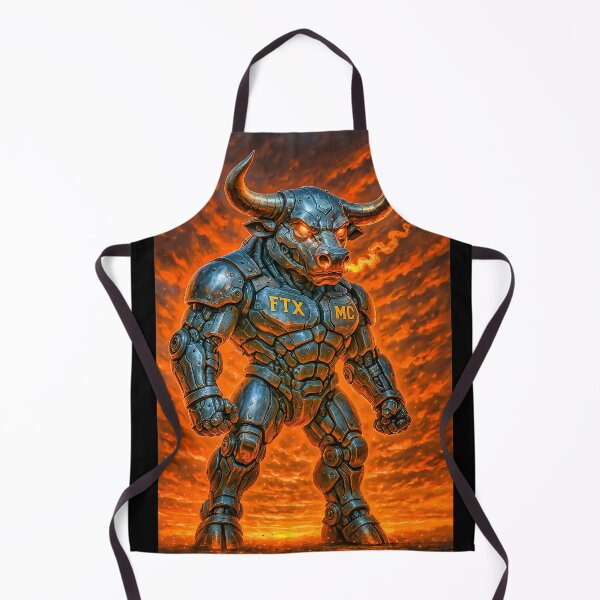 Item preview, FTX MC Mech Bull Biker – Cyber Beast designed and sold by Fresh-Threads-X.