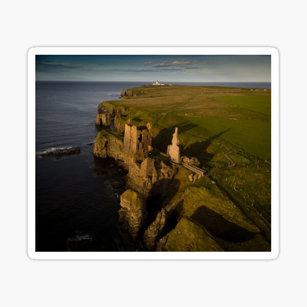 Item preview, Castle Sinclair Girnigoe, Noss Head Lighthouse designed and sold by CEastwoodPhotos.