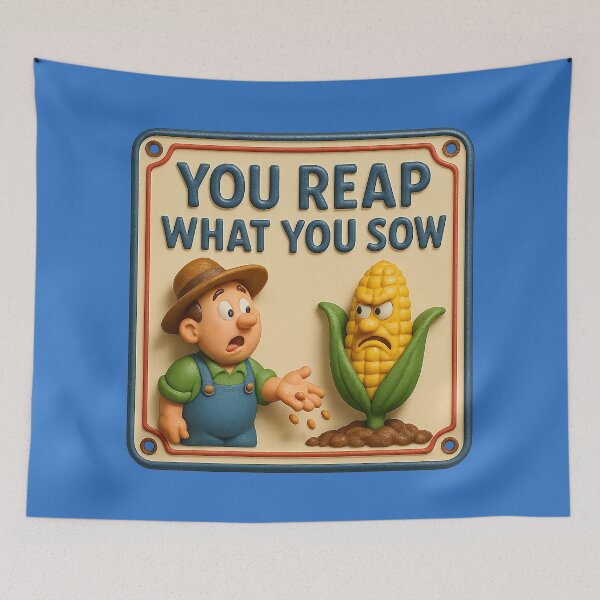 Item preview, Reap what you sow – Humorous wisdom designed and sold by Girih.