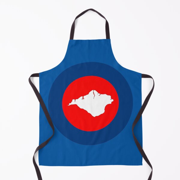 Item preview, Red Wight and Blue! Isle of Wight Retro mod roundel designed and sold by ModSupporters.