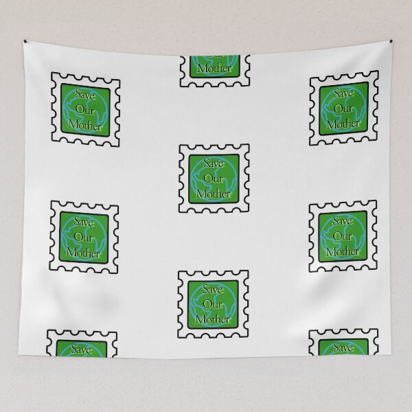 Item preview, Earth Day Save Our Mother Postage Stamp designed and sold by StarkXpressions.