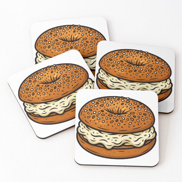 Item preview, Everything Bagel, Herb and Garlic Cream Cheese designed and sold by Benja & Co..