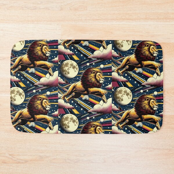 Item preview, pop art style lion designed and sold by Dogandesighn.