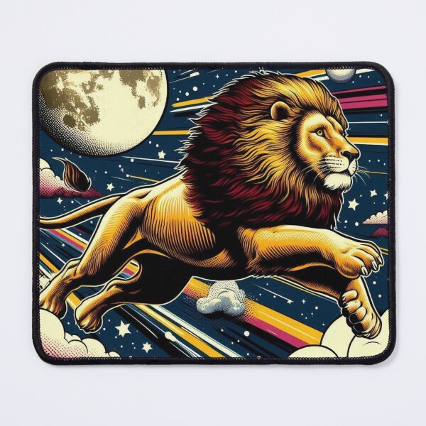Item preview, pop art style lion designed and sold by Dogandesighn.