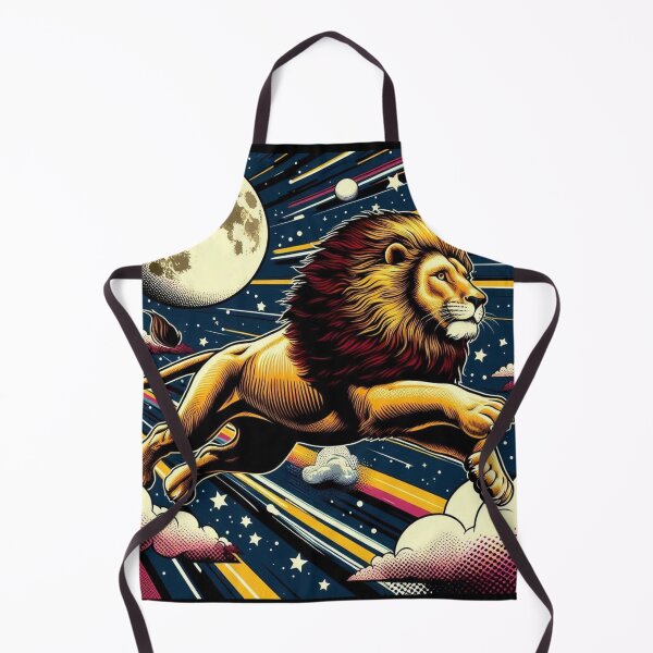Item preview, pop art style lion designed and sold by Dogandesighn.