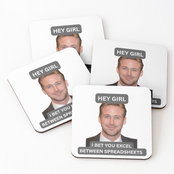 Item preview, Hey Girl I Bet You Excel Between Spreadsheets designed and sold by NicolasGlowArt.