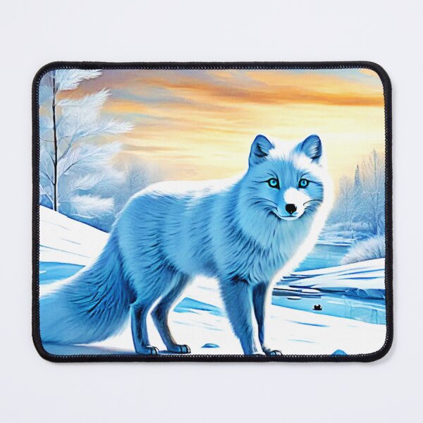 Item preview, Arctic Winter Fox Snow designed and sold by Health And Fitness Posts e-Store.