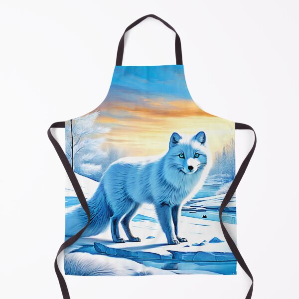 Item preview, Arctic Winter Fox Snow designed and sold by Health And Fitness Posts e-Store.