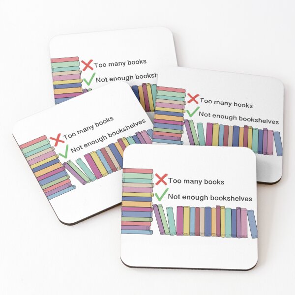 Item preview, Not Enough Bookshelves  designed and sold by QuillAndBrush.