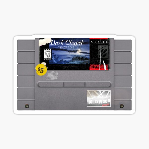 Vista previa del artículo con la obra «Cartucho de juego retro Neverware», diseñado y vendido por DungeonDesignZ.