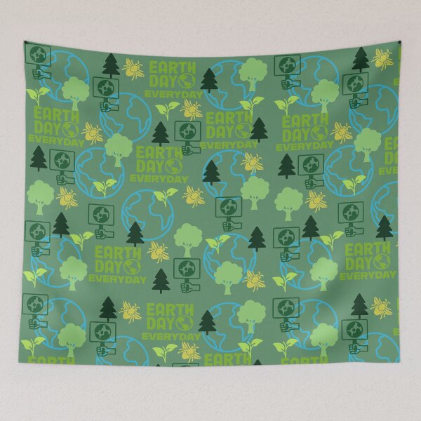 Item preview, Earth Day Pattern designed and sold by StarkXpressions.