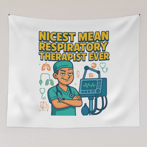 Item preview, Nicest Mean Respiratory Therapist Ever designed and sold by DOPANDA ..