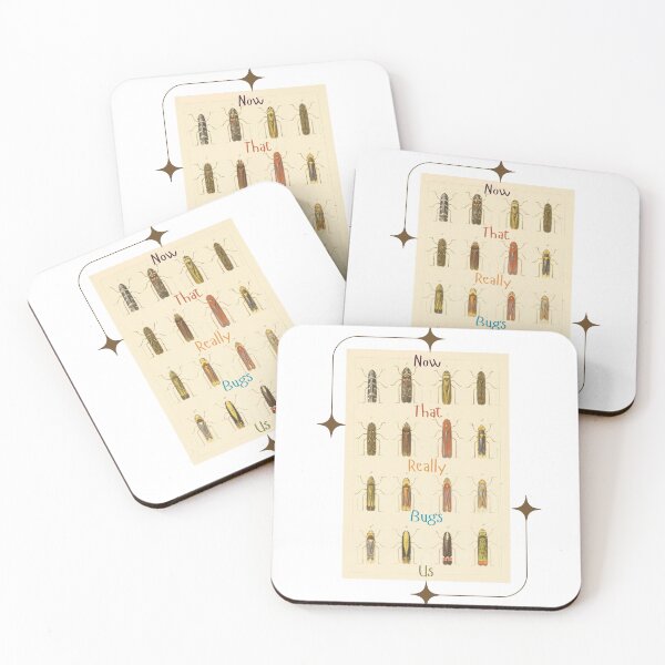Item preview, Now That really Bugs Us (insects) designed and sold by Oddly Enchanted.