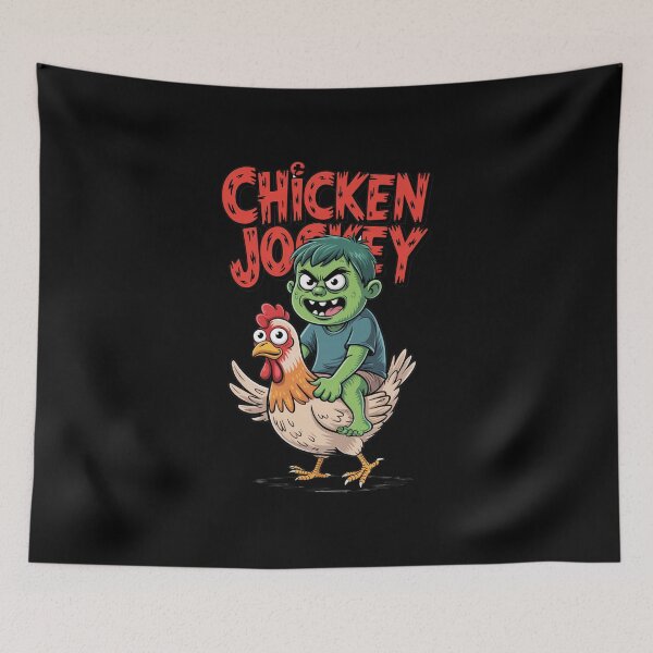 Item preview, Chicken Jockey designed and sold by MonkiFlipp.