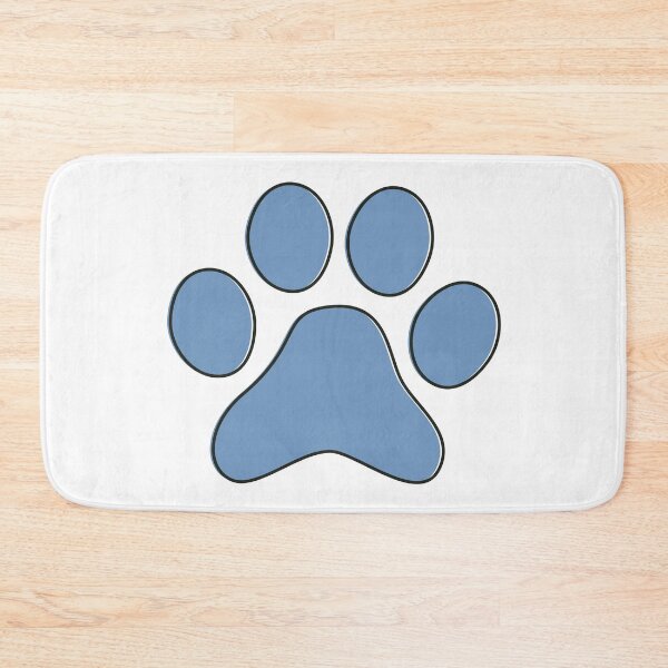 Item preview, Simple Blue and Black - Cute Cat Dog Paw designed and sold by MoePark.