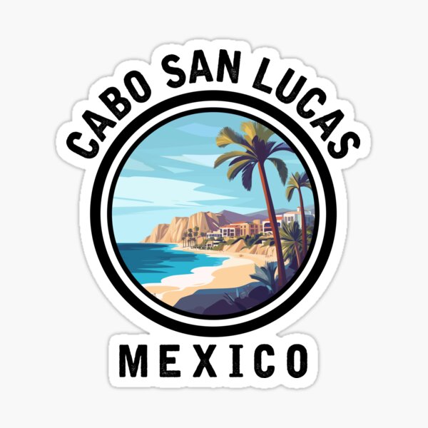Item preview, Cabo San Lucas - Mexico (with Black Lettering) designed and sold by VelvetRoom.