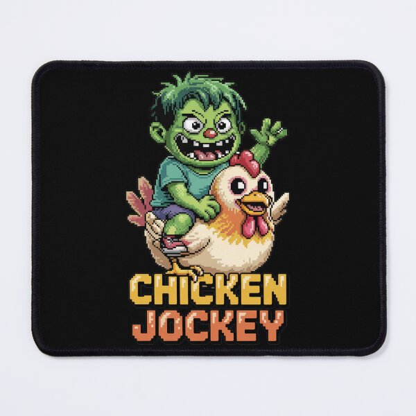 Item preview, Pixel Chicken Jockey designed and sold by MonkiFlipp.