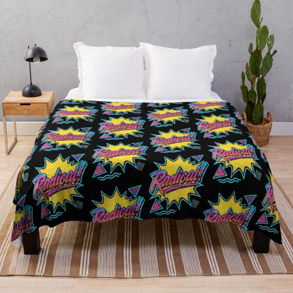Item preview, RADICAL! A rad 80s design in a vintage worn style! designed and sold by Hiraeth Atelier.