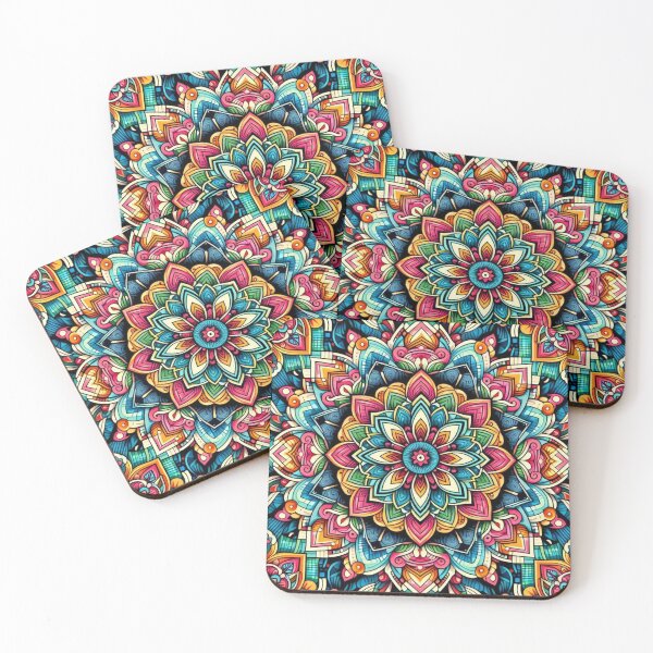 Item preview, Colorful mandala design designed and sold by Dogandesighn.