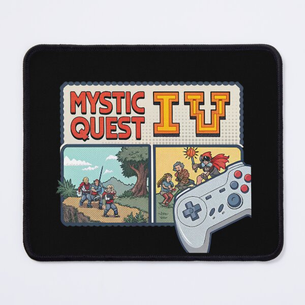 Item preview, Mystic Quest IV Retro Fantasy RPG Tee designed and sold by Lucky Dog Merch.