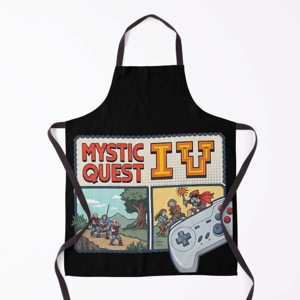 Item preview, Mystic Quest IV Retro Fantasy RPG Tee designed and sold by Lucky Dog Merch.