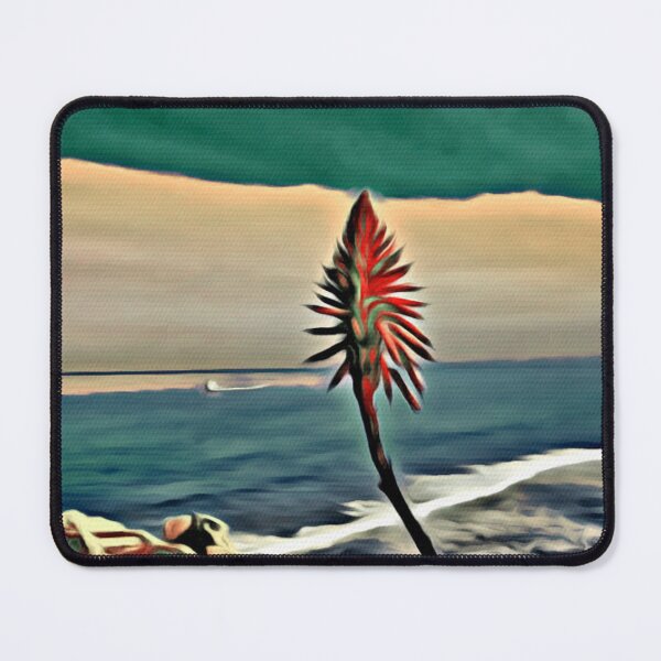 Item preview, Aloe vera flower overlooking the sea designed and sold by Tarjiart.