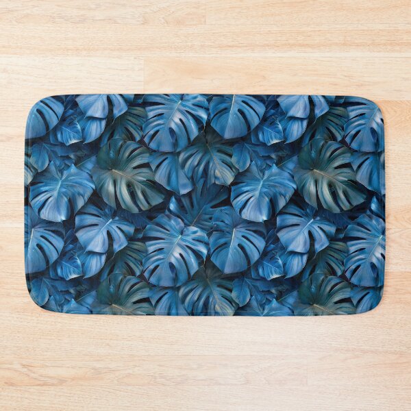 Item preview, Indigo Monstera Canopy designed and sold by NTGUILTY.
