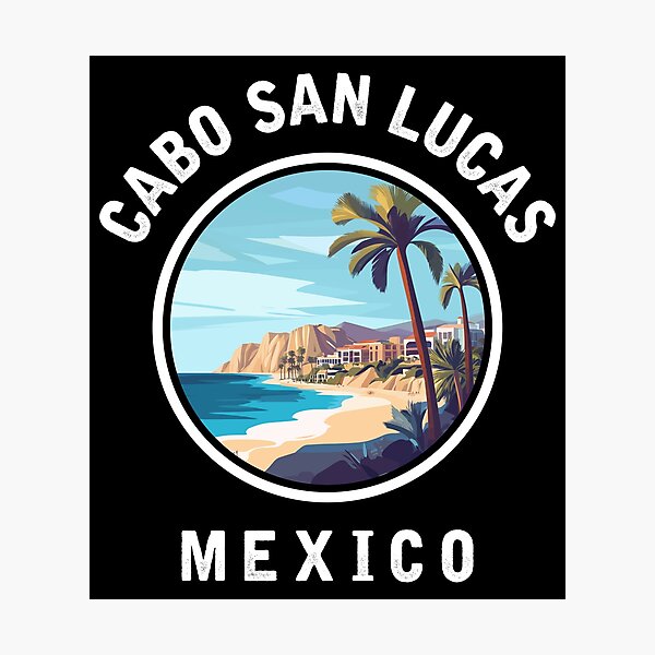 Item preview, Cabo San Lucas - Mexico (with White Lettering) designed and sold by VelvetRoom.
