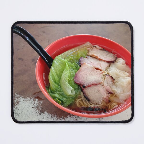 Item preview, Wonton Noodles Wantan Mee Egg Noodle Soup Dumplings designed and sold by Kevin Miller Photography.