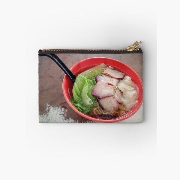 Item preview, Wonton Noodles Wantan Mee Egg Noodle Soup Dumplings designed and sold by Kevin Miller Photography.