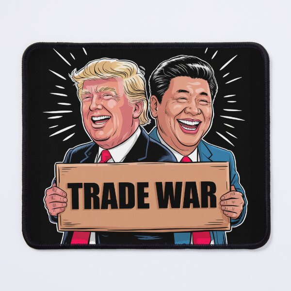 Item preview, Donald Trump Xi Jinping Trade War designed and sold by plushism.