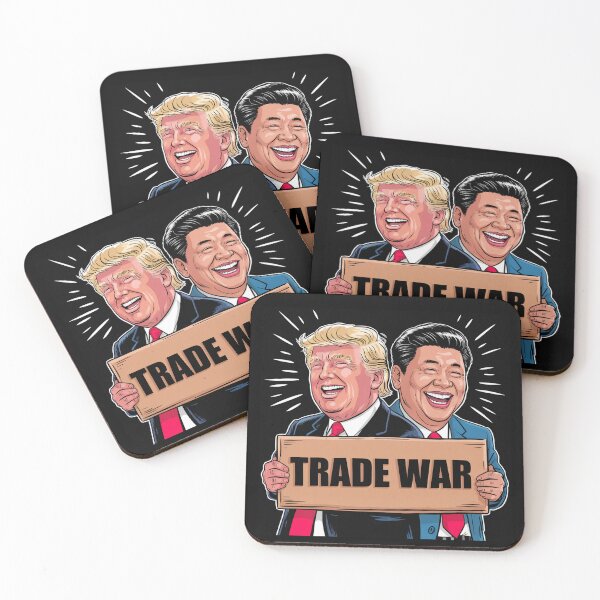 Item preview, Donald Trump Xi Jinping Trade War designed and sold by plushism.